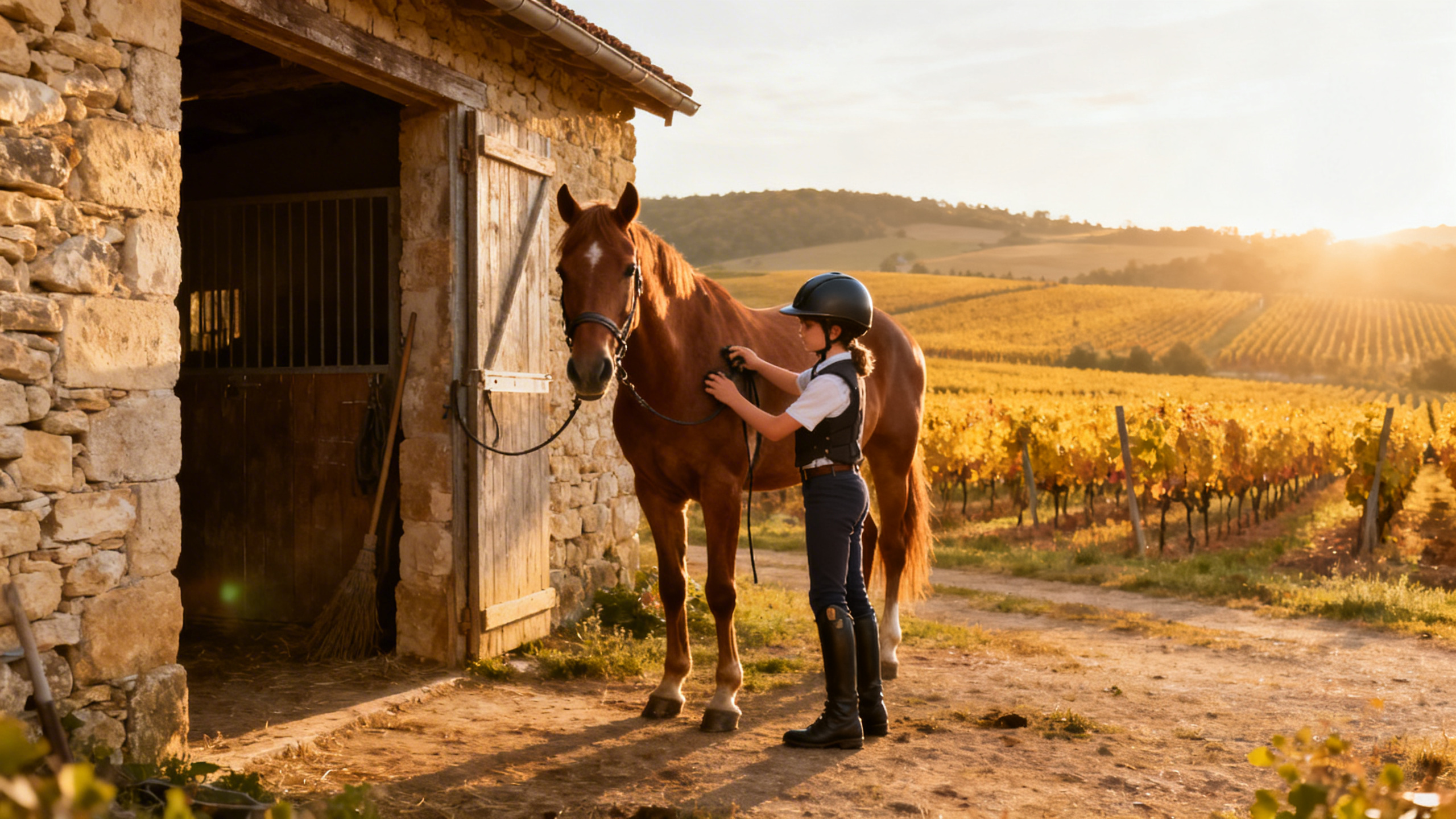 stage équitation bourgogne enfant
